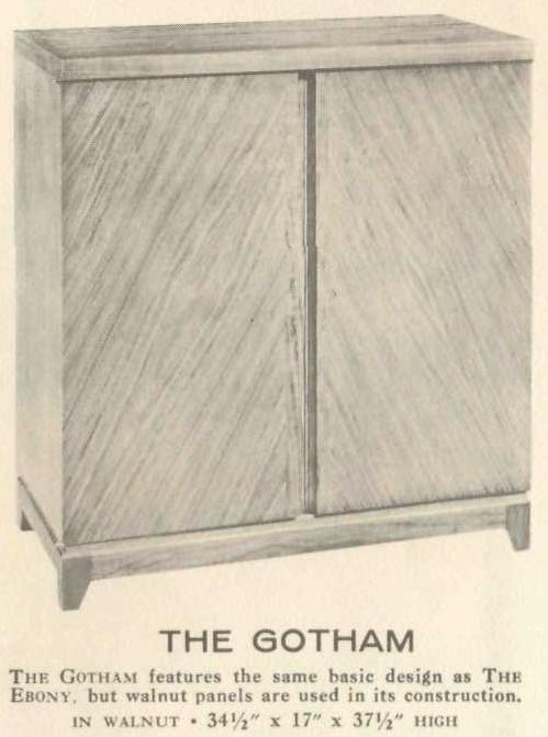 1958 Fisher Custom Electra II Gotham Console