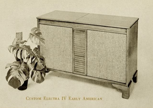 Fisher Custom Electra IV Early American Console