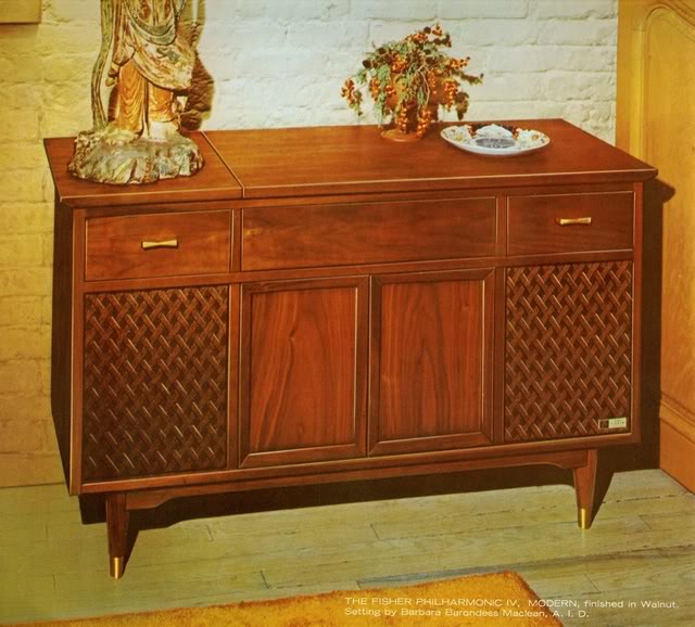 Fisher Philharmonic IV Modern Console
