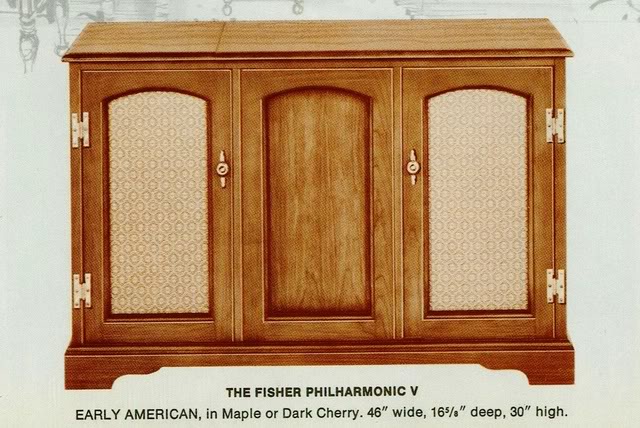 Fisher Philharmonic V Early American Console