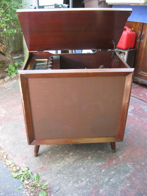 1955 Fisher Series 202 Console Photographs